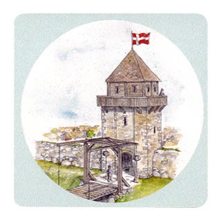 Åhus stadsmur  - Under 1300-talet byggs Åhus stadsmur som var gränsen mellan stad och land.